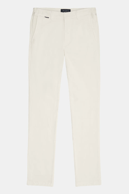 off white stretch cotton men's trousers | MR MARVIS