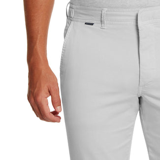 Gullwings * The Longs light grey stretch cotton men's trousers | MR MARVIS