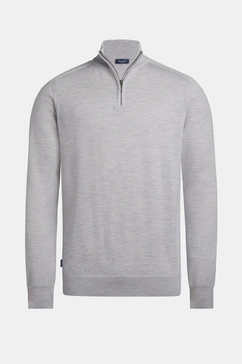 Oysters * The Merino Zip Pullover